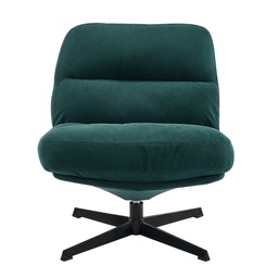 [230043700] Poltrona giratoria Roger verde b/metal