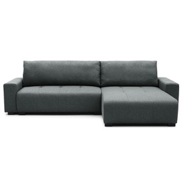 [230044229] Sofa cama reversible seccional Essen gris oscuro